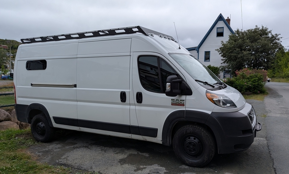 Ram Promaster 159" EXT Roof Rack by Curious Campervans