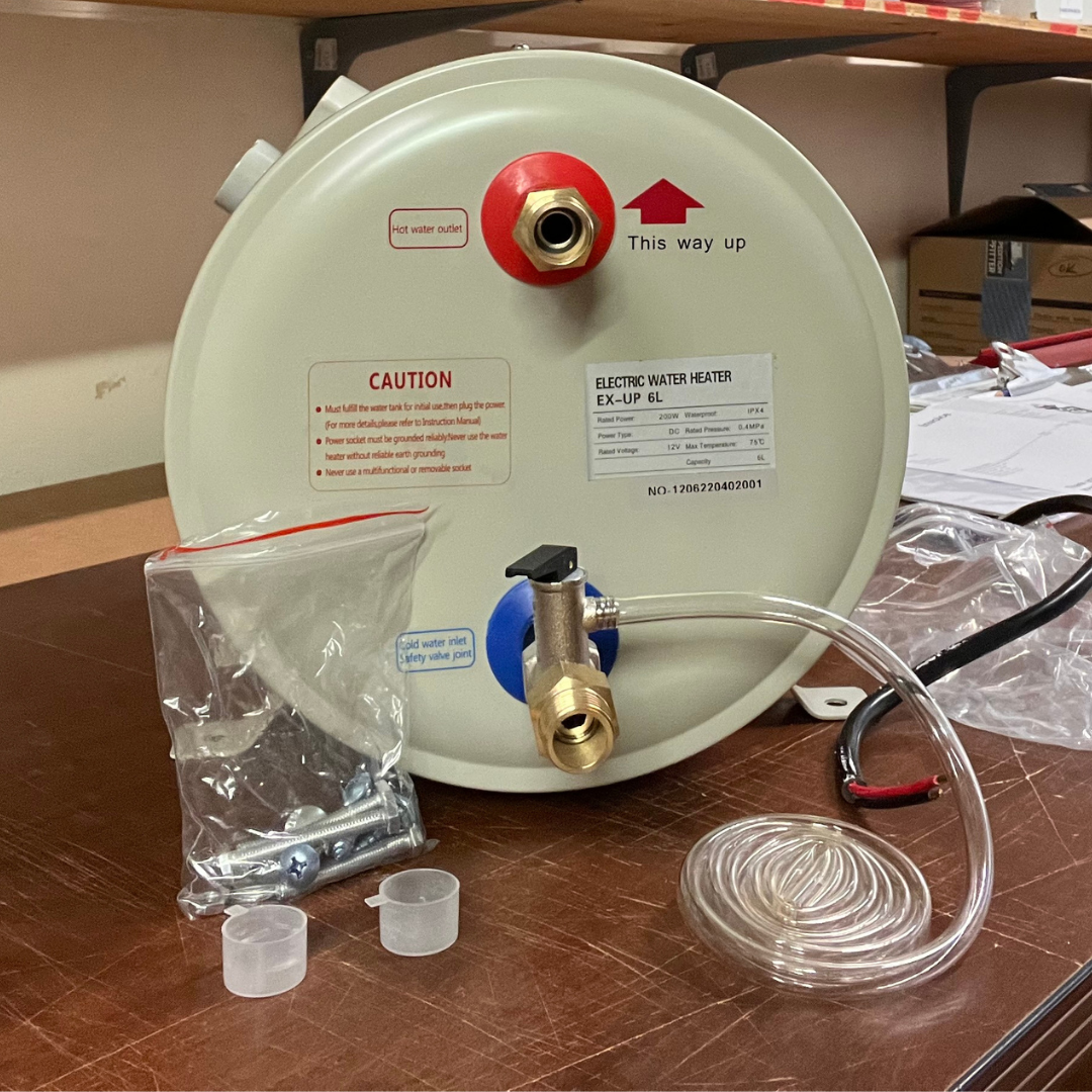 EX-UP | 12V Water Boiler for Vans and Campers