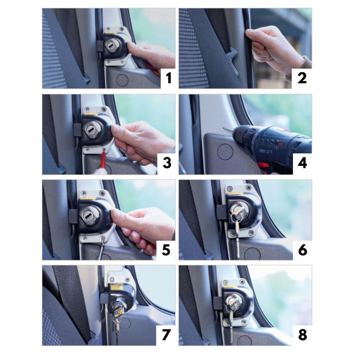 HEOS Mercedes Sprinter (06-18) Front Doors Lock Set