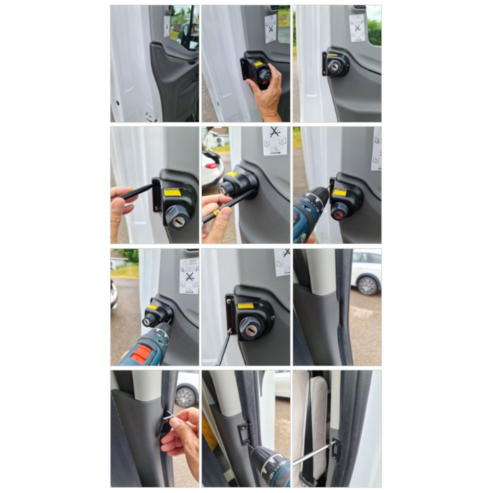 HEOS Ford Transit (13-25) Front Doors Lock Set