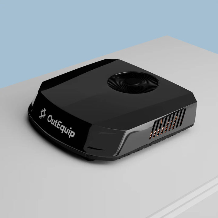 OutEquip Glacier Pro – 12V 11,500 BTU AC Unit with Heat Pump
