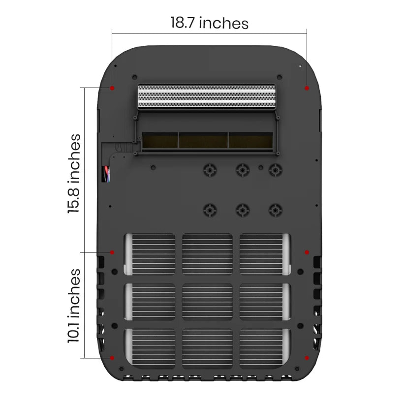 Summit Flex 12V Dual-Mount (Wall/Roof) Air Conditioner