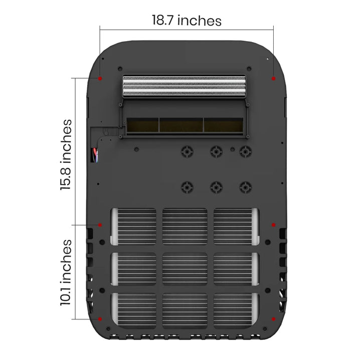 Summit Flex 12V Dual-Mount (Wall/Roof) Air Conditioner
