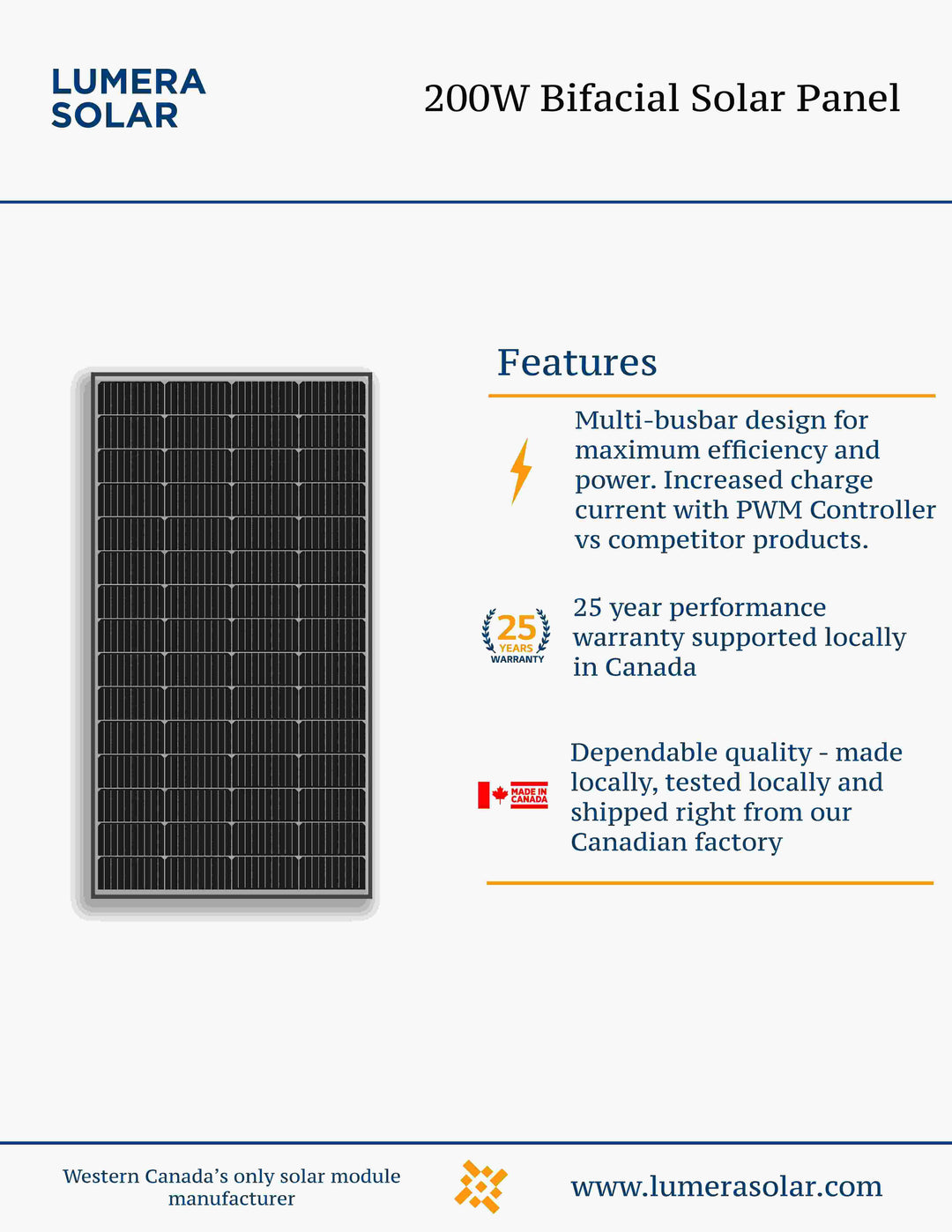 Lumera 200W Bifacial Black Solar Panels – Curious Campervans