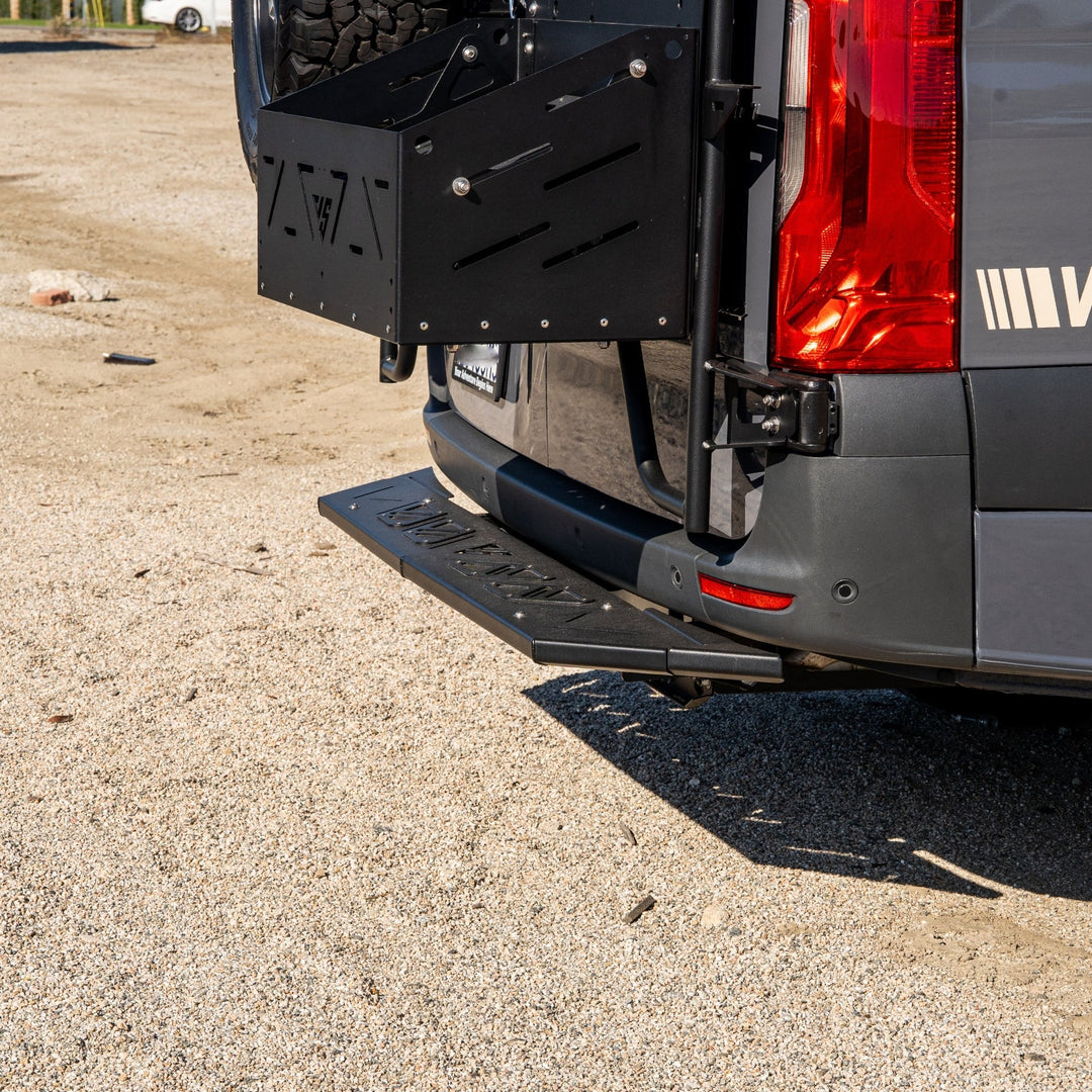 Vanspeed Sprinter Rear Step – Curious Campervans