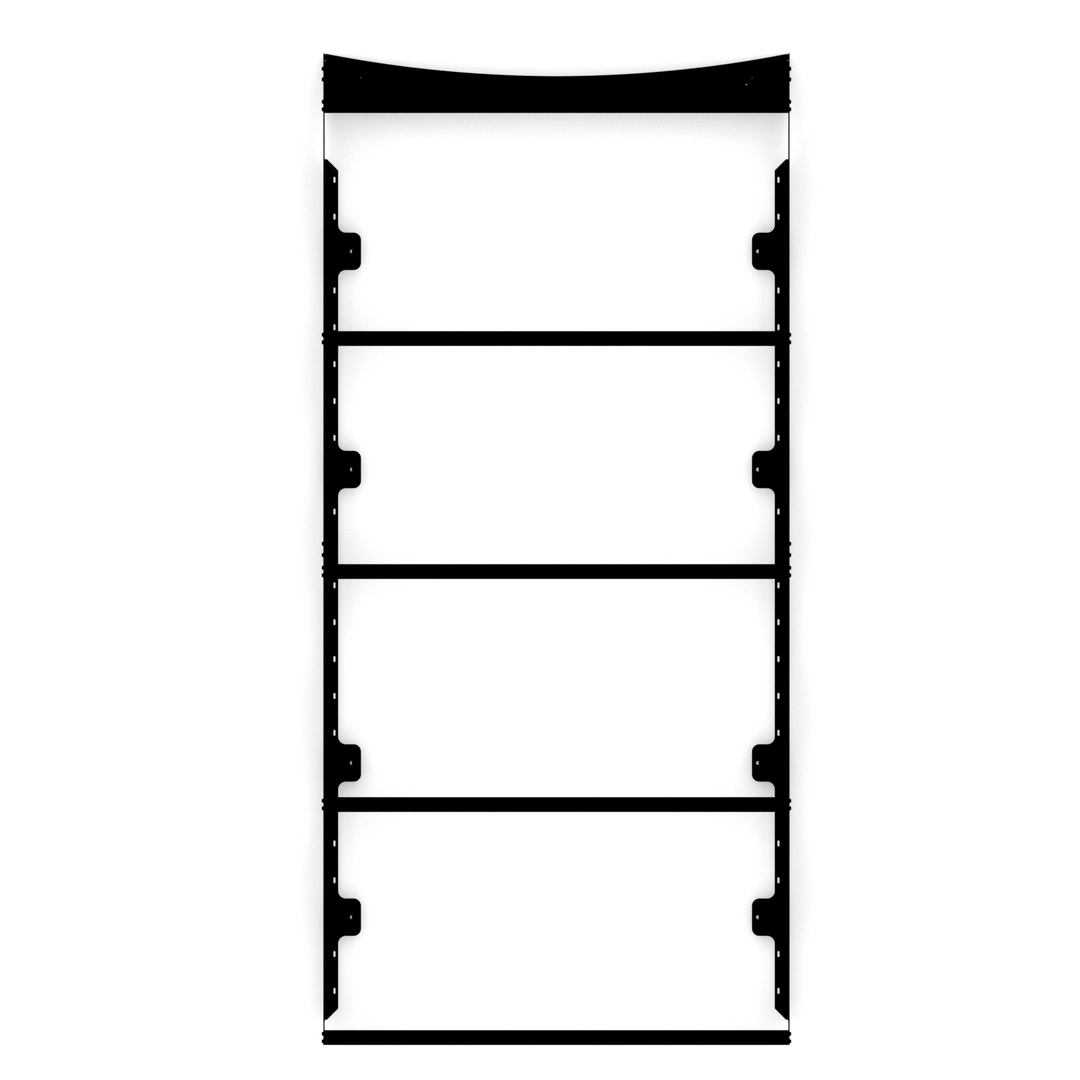 Ford Transit 148" Mid-Roof Rack by Curious Campervans