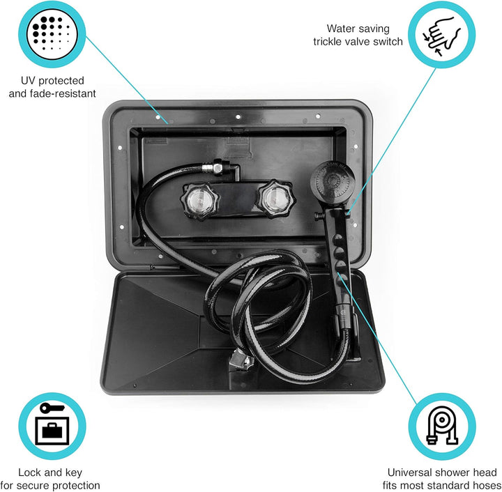 Shower Box Kit with Lock