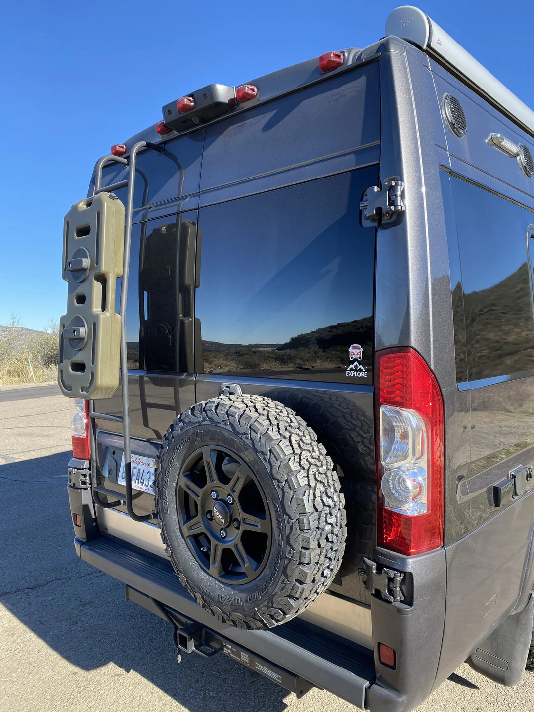 Promaster Van Spare Tire Mount - Back Door