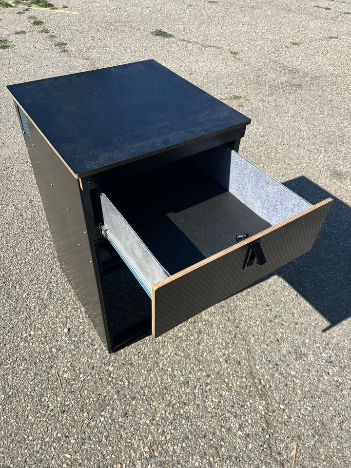 Metal Cabinet Galley for Campervan Conversion