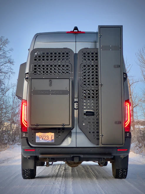 Backland Expedition - Sprinter OX Rear Door Carrier – Curious Campervans