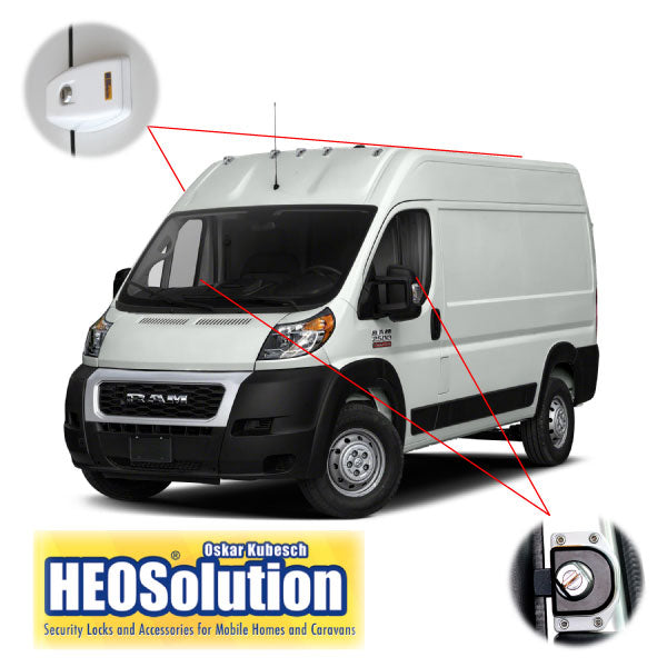 HEOS Dodge Promaster (14-25) Full Van Lock Set