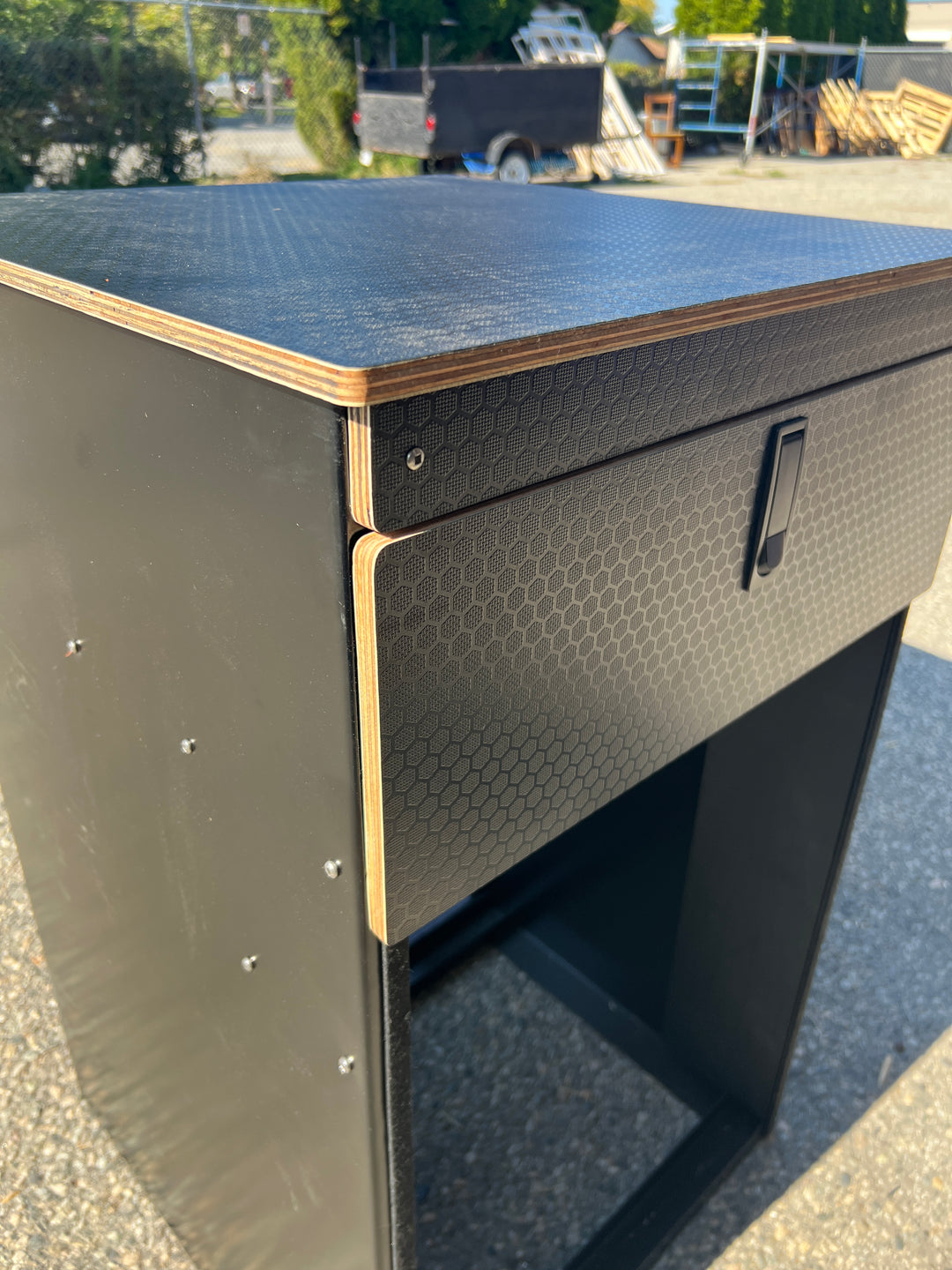 Metal Cabinet Galley for Campervan Conversion