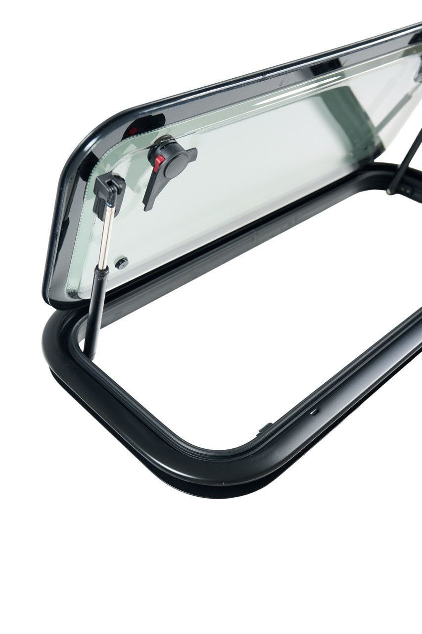 Glass & Acrylic Dual Pane Camper Windows 700x300mm (27.56"x11.81")