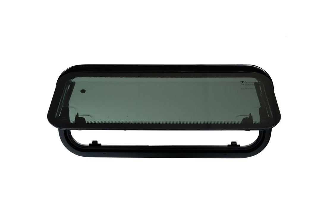 Glass & Acrylic Dual Pane Camper Windows 700x300mm (27.56"x11.81")