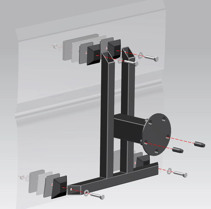 Promaster Van Spare Tire Mount - Back Door