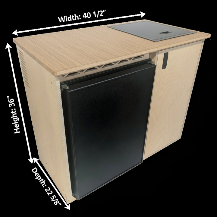 Sink and Fridge Galley Cabinet