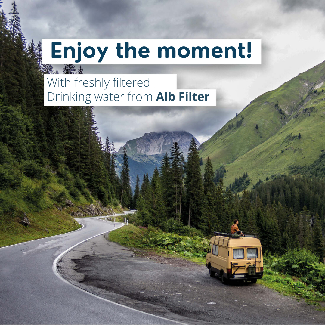 MOBIL ACTIVE - Drinking Water Filter | With quick connectors