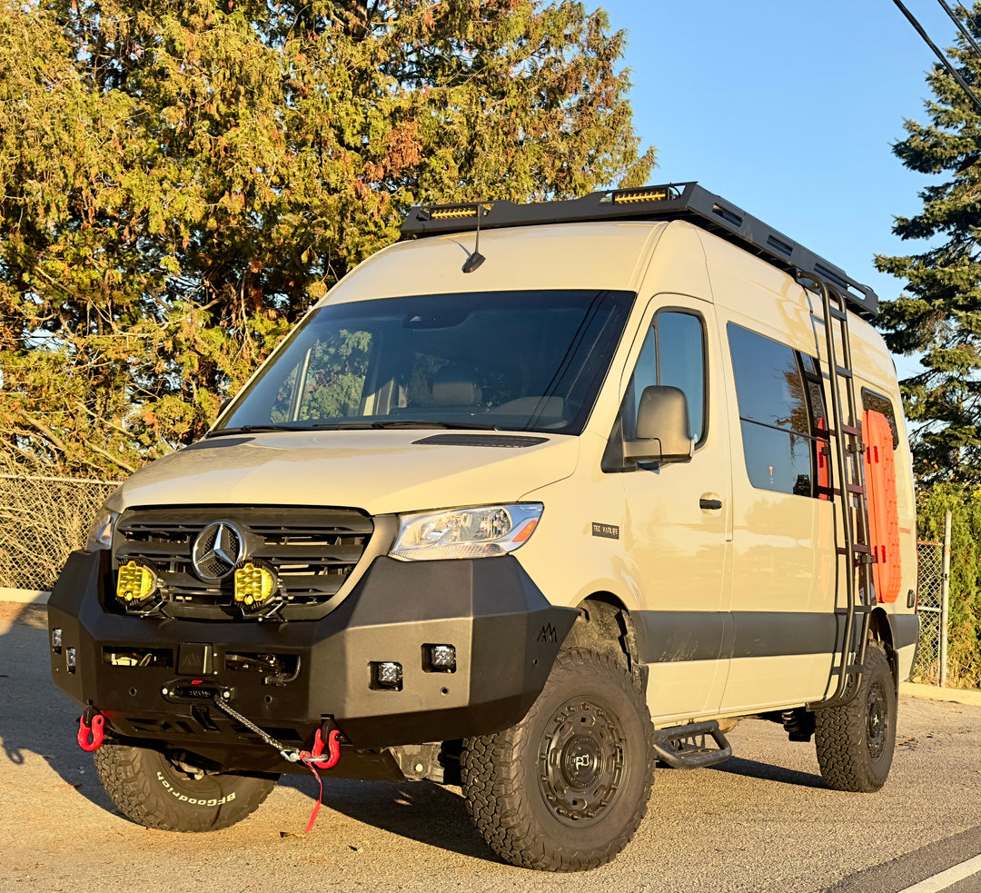 Running Boards - 3-Piece Set for Sprinters