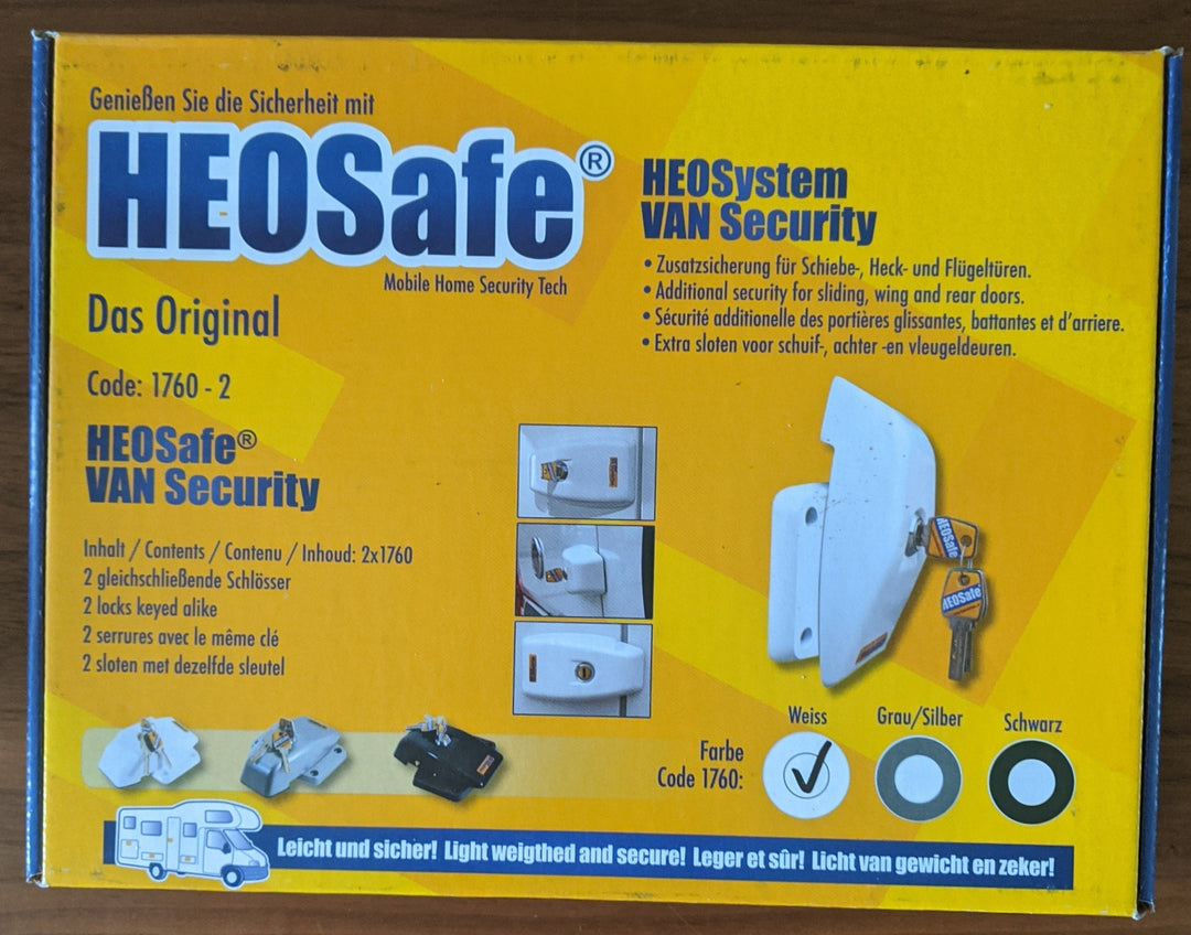 HEOS Swivel Security lock for Vans & Military trucks (Double Set)