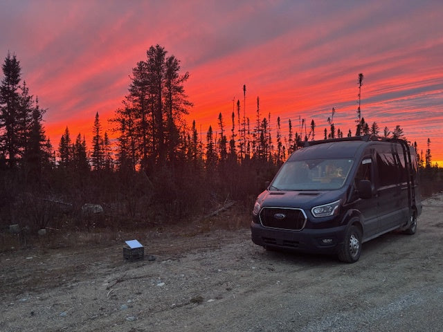 Ford Transit 148" Mid-Roof Rack by Curious Campervans