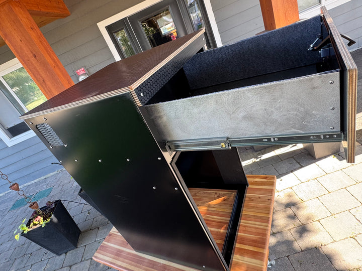 Metal Cabinet Galley for Campervan Conversion