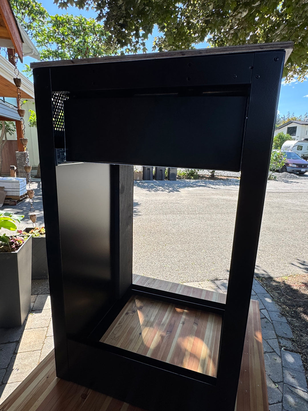 Metal Cabinet Galley for Campervan Conversion