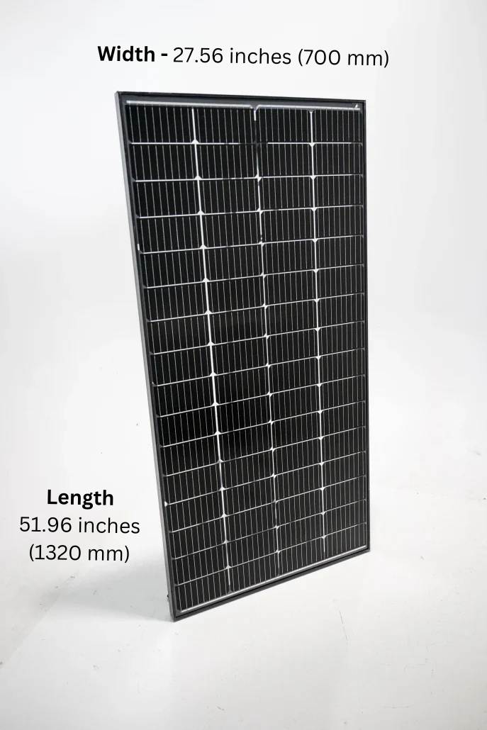 Lumera 200W Bifacial Black Solar Panels