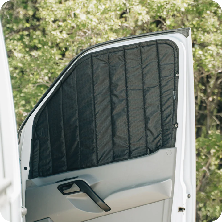 The Wanderful Sprinter Front Cab Window Cover Set