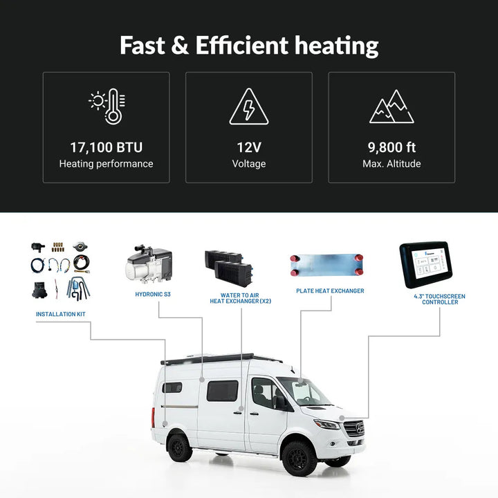 Espar Aqua Heater Kit - Diesel