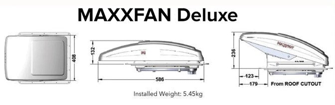 MaxxFan 10 Speed Vent Fan w/ Remote