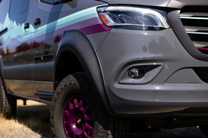 Desert Defender Classic Fender Flares – Rounded Rear Arch, Single Cut Install