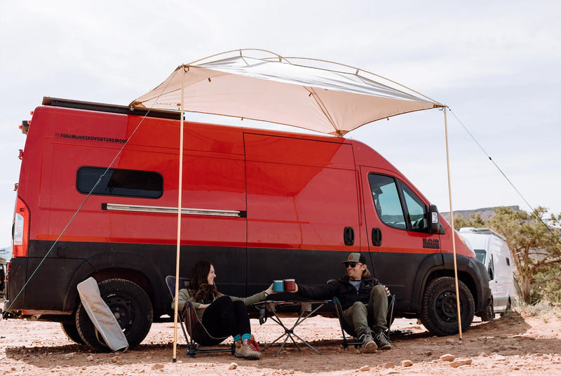 MoonShade Awning - The Most Versatile and Portable Awning for Any Occasion