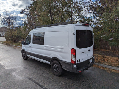 Ford Transit 148" Mid-Roof Rack by Curious Campervans