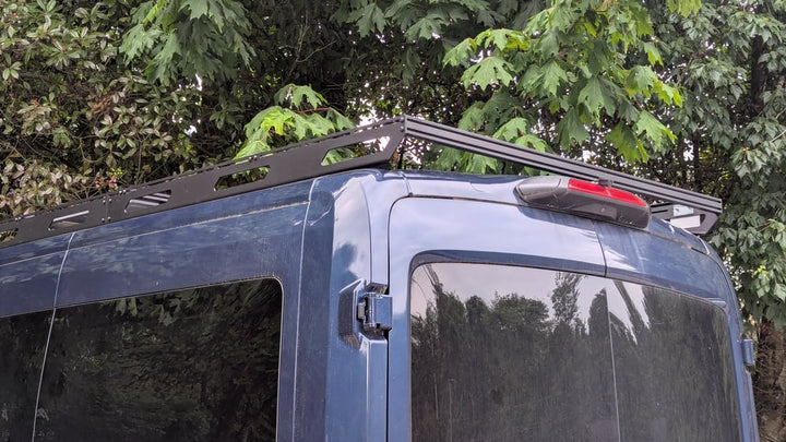 Ford Transit 130" Mid-Roof Rack by Curious Campervans