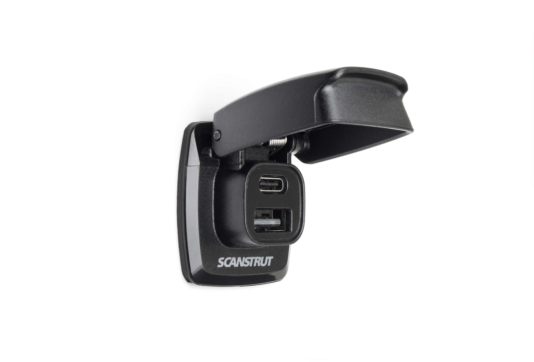 Scanstrut Flip Pro Dual USB A/C Socket
