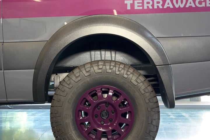 Desert Defender Classic Fender Flares – Rounded Rear Arch, Single Cut Install