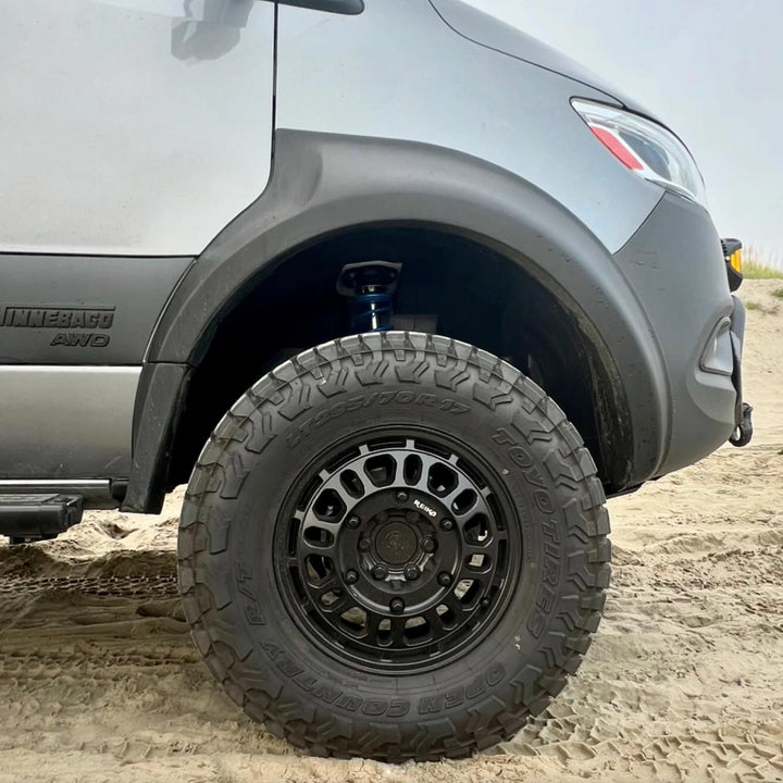 Desert Defender Classic Fender Flares – Rounded Rear Arch, Single Cut Install