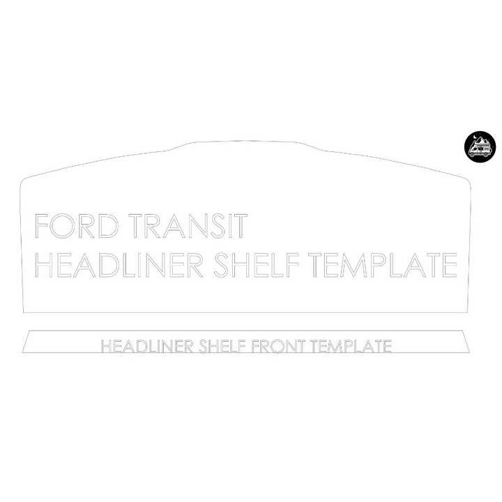 Headliner Shelf Kit for Ford Transit Vans