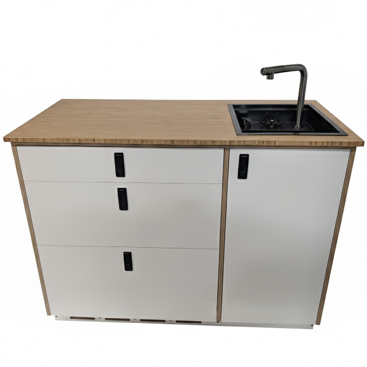 Sink and Storage Galley Cabinet