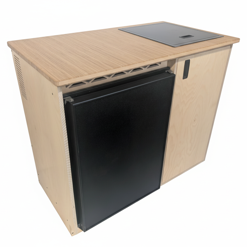 Sink and Fridge Galley Cabinet