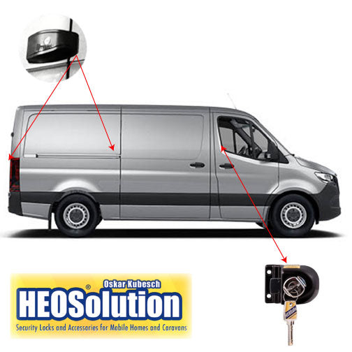 HEOS Mercedes Sprinter (18-25) Full Van Lock Set