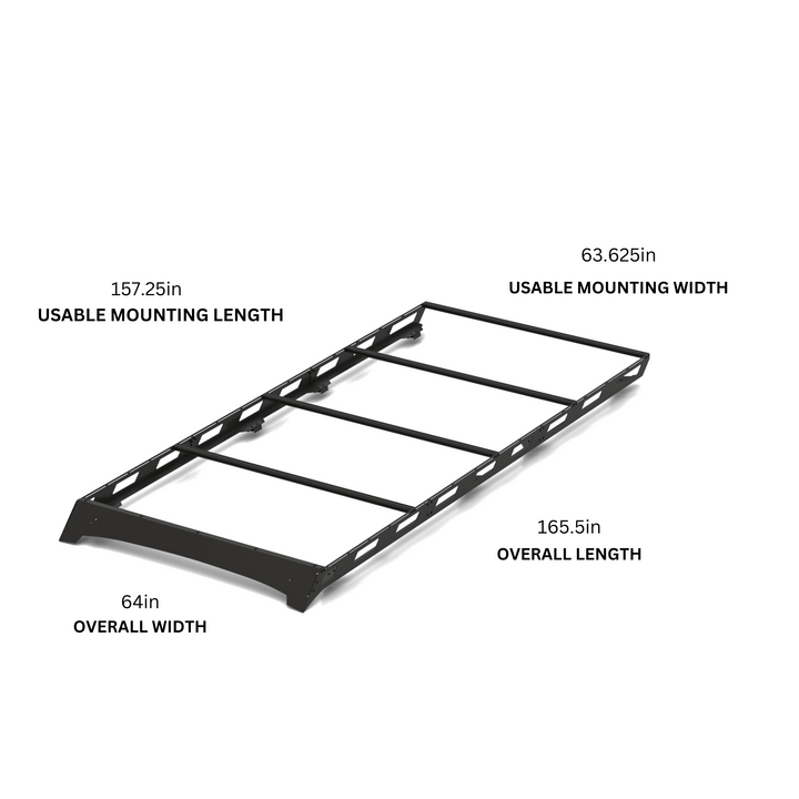 Ram Promaster 159" EXT Roof Rack by Curious Campervans