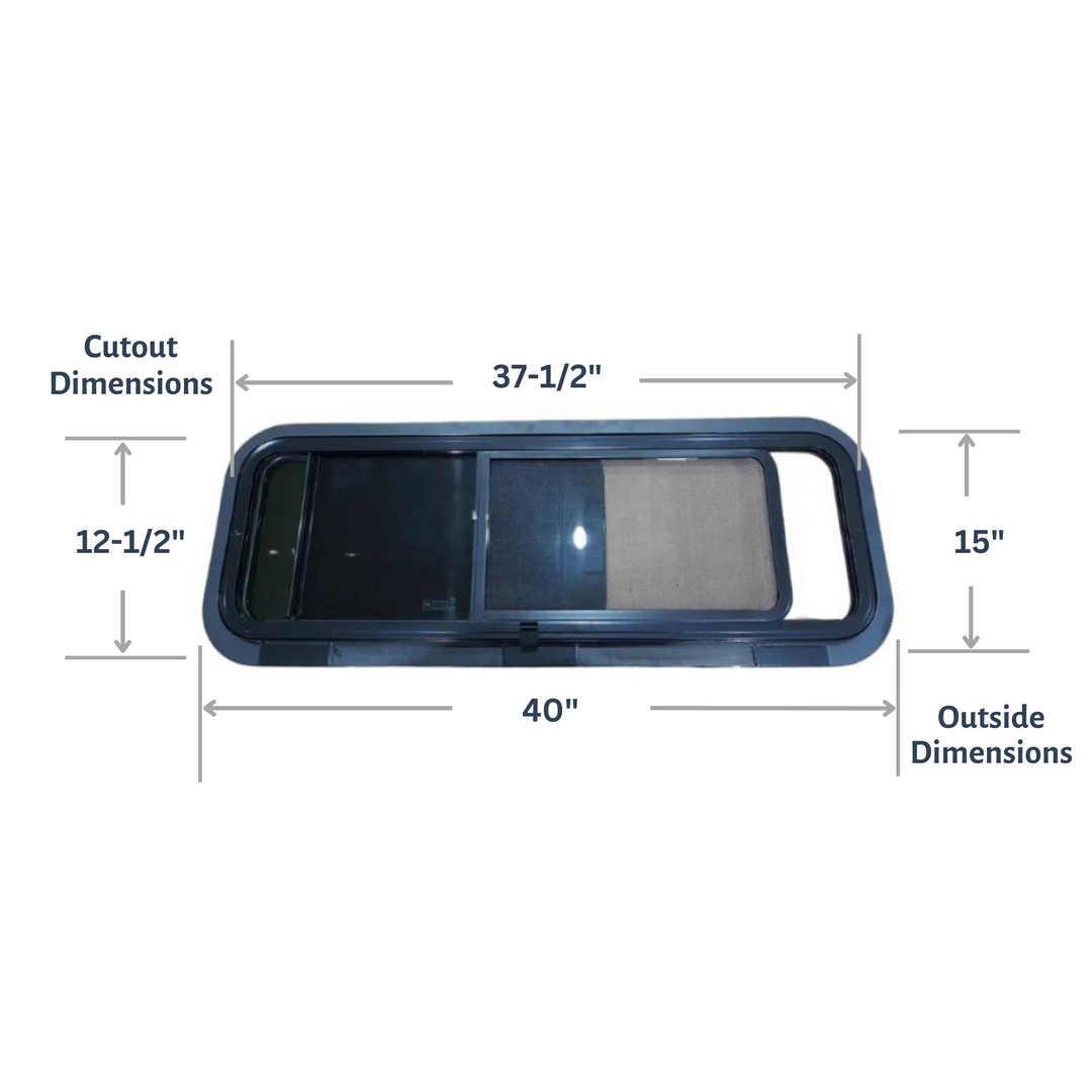 Universal Sliding Bunk Window Right - 4015-R