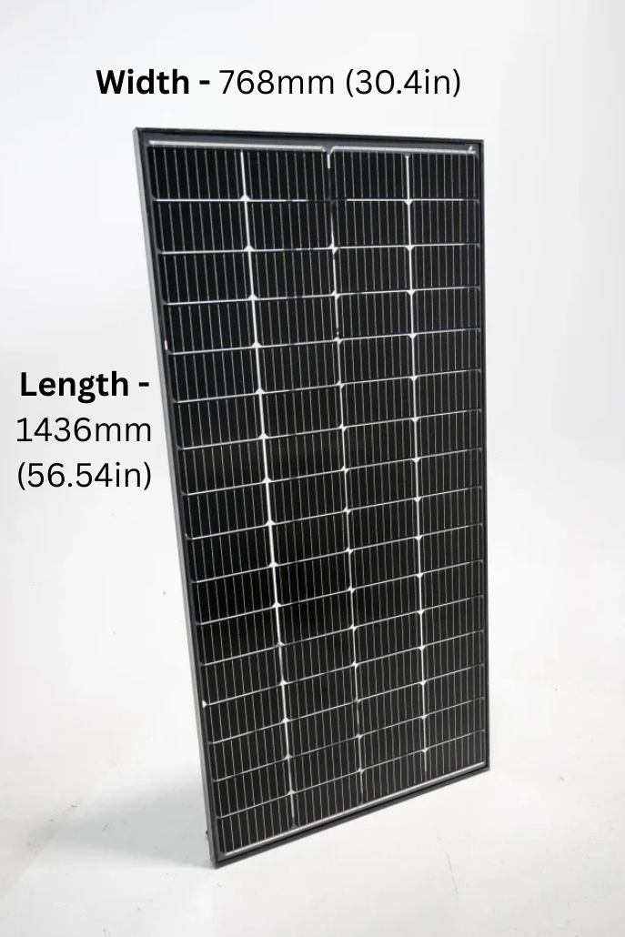 Lumera 220W Bifacial Black Solar Panels
