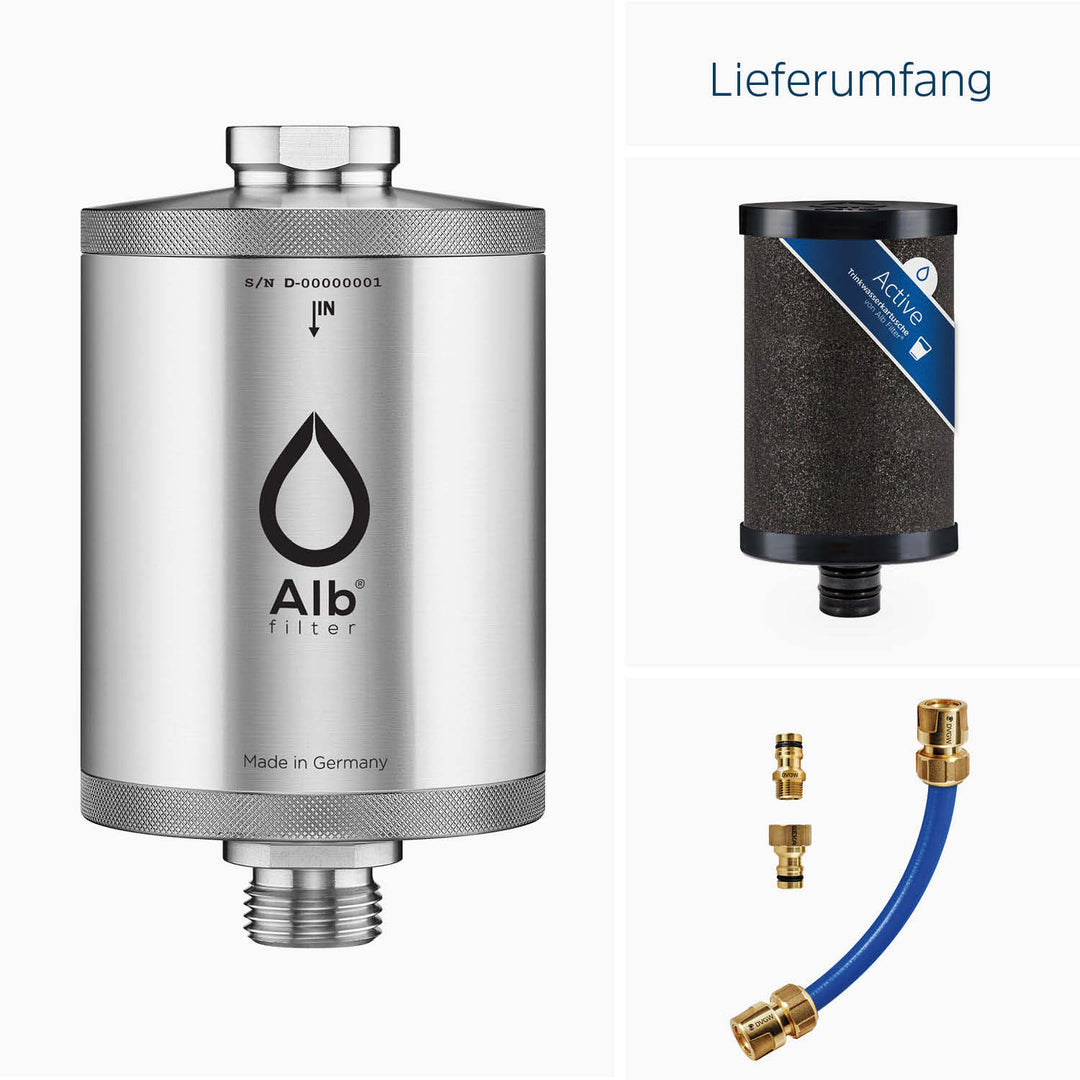 MOBIL ACTIVE - Drinking Water Filter | With quick connectors
