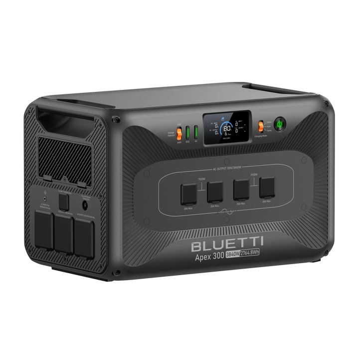 Bluetti Apex 300 Versatile Power Station with Optional Battery Add-On
