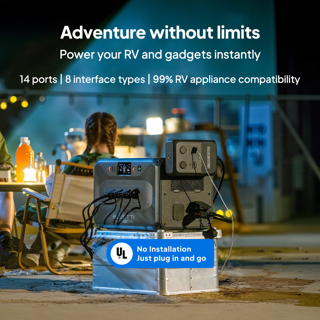 Bluetti Apex 300 Versatile Power Station with Optional Battery Add-On