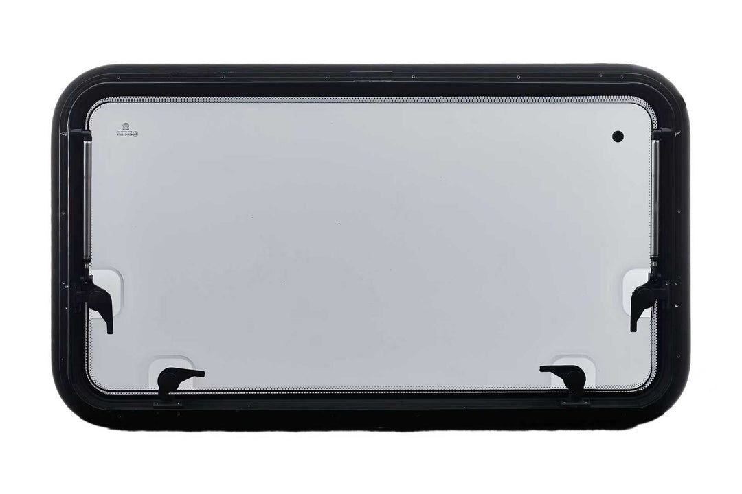 Glass & Acrylic Dual Pane Camper Window / 900 X 450mm (35.43" x 17.71")