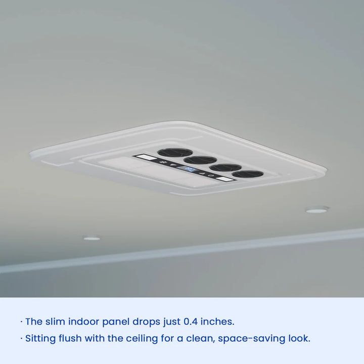 OutEquip Pro Summit 2 – 12V 10,000 BTU Rooftop Air Conditioner with PTC Heat Option