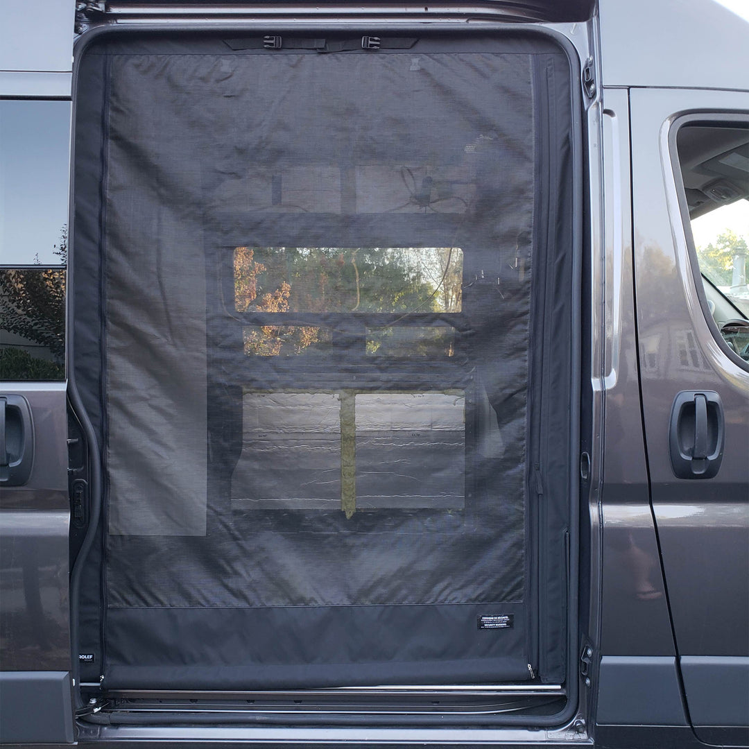 Bug Screen For Rpod Rolef Bug Screen - Promaster Slider Door – Curious Campervans